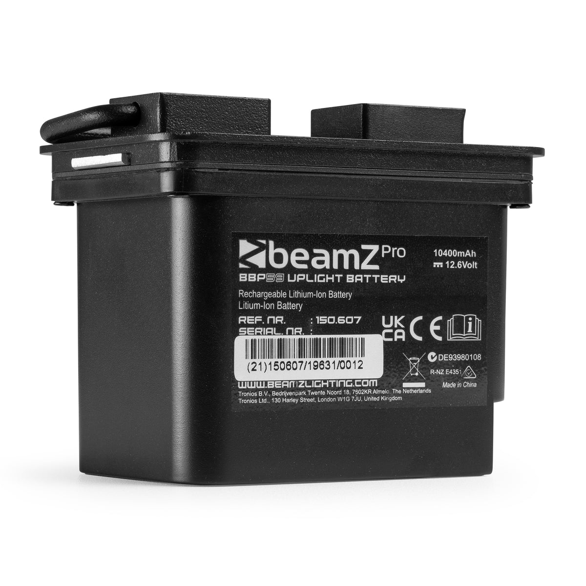beamZ Pro BBP5XB - Batería de recambio Ion-Litio 10.4Ah para focos Par BBP5-series