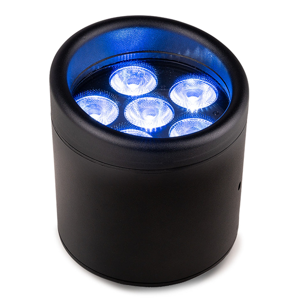 beamZ Pro Helios Kit - Uplight multifuncional IP65 con batería y accesorios decorativos