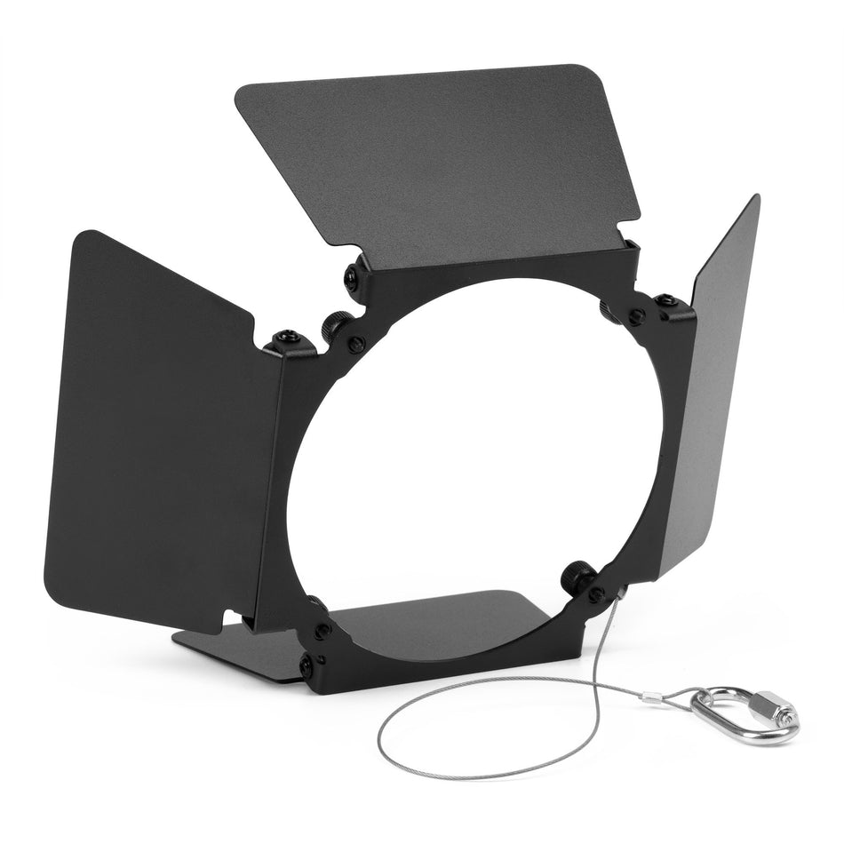 beamZ Pro BTM250 series Barndoor - Visera metálica desmontable para focos Fresnel BTM250