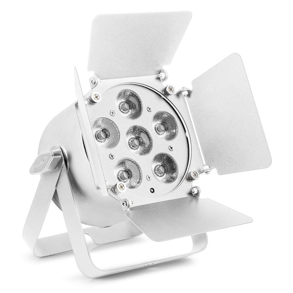 beamZ Pro BAC32B Barndoor White - Visera metálica blanca para focos PAR BAC32x