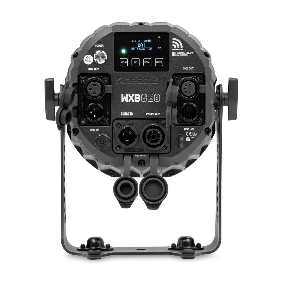 BeamZ Pro WXB620 - Foco PAR LED de aluminio IP65 con batería interna RGBALC - Tempo Shop