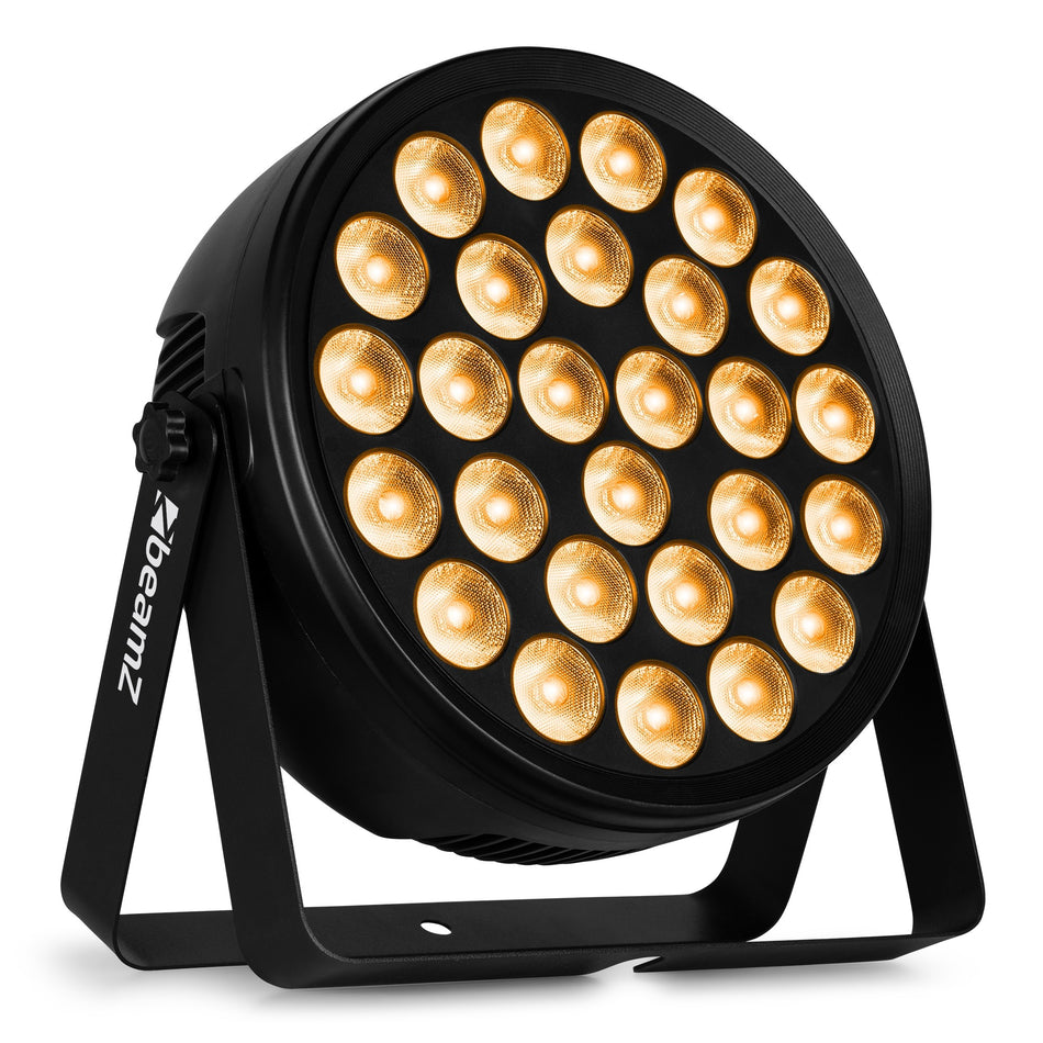 beamZ BCC260 - Par plano 27×6W RGBAW-UV con DMX 6/10 canales y mando IR
