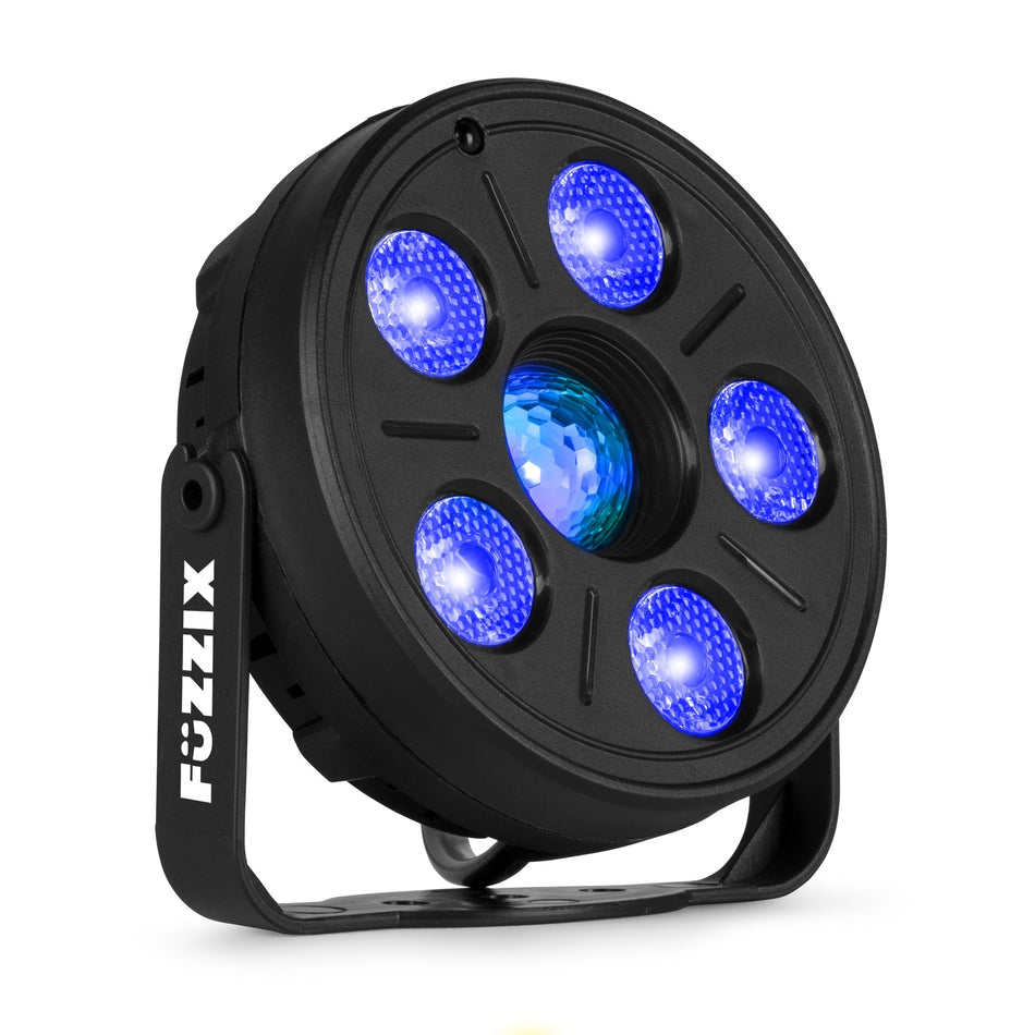 Fuzzix Comet M06 - Set de 4 Focos LED para Fiestas con Efecto Jelly Ball
