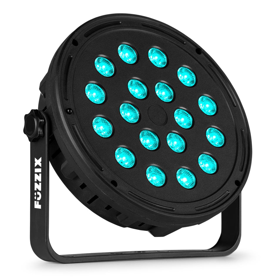 Fuzzix Comet M16 Party Set - Conjunto de 4 Focos Par LED RGB