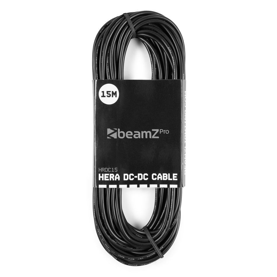 beamZ Pro HRDC15 Hera DC-DC Cable 15m - Extensión Corriente Continua - Tempo Shop