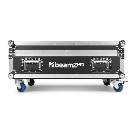 beamZ Pro DOTBAR Flightcase - Estuche de transporte profesional para 4 barras LED y 2 bases - Tempo Shop
