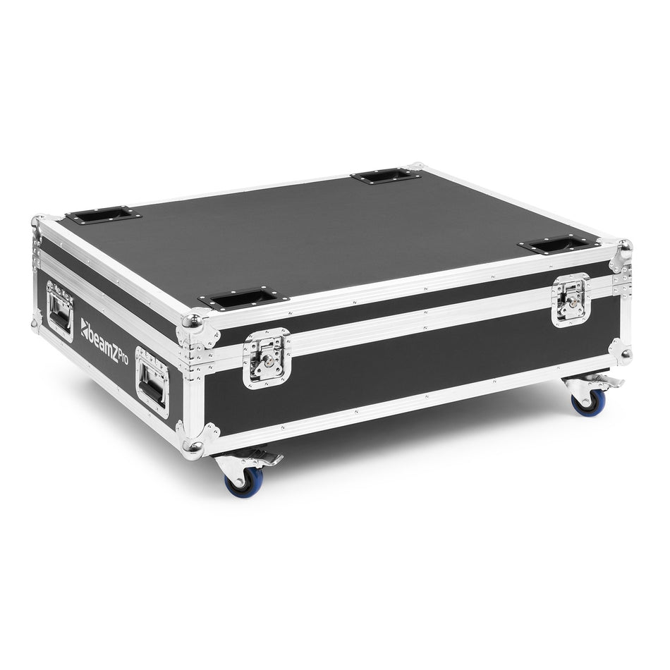 beamZ Pro DOTBAR Flightcase - Estuche de transporte profesional para 4 barras LED y 2 bases - Tempo Shop