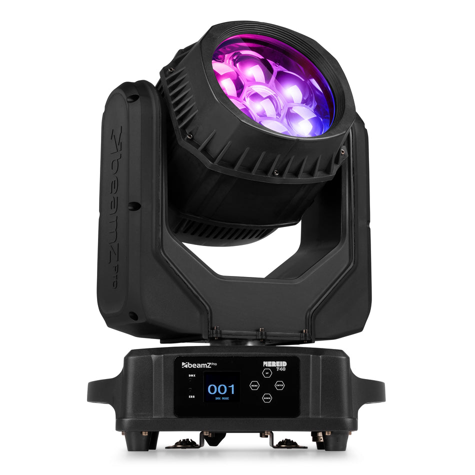 beamZ Pro Nereid740 - Cabeza móvil LED Bee Eye IP65 con zoom motorizado wash/beam