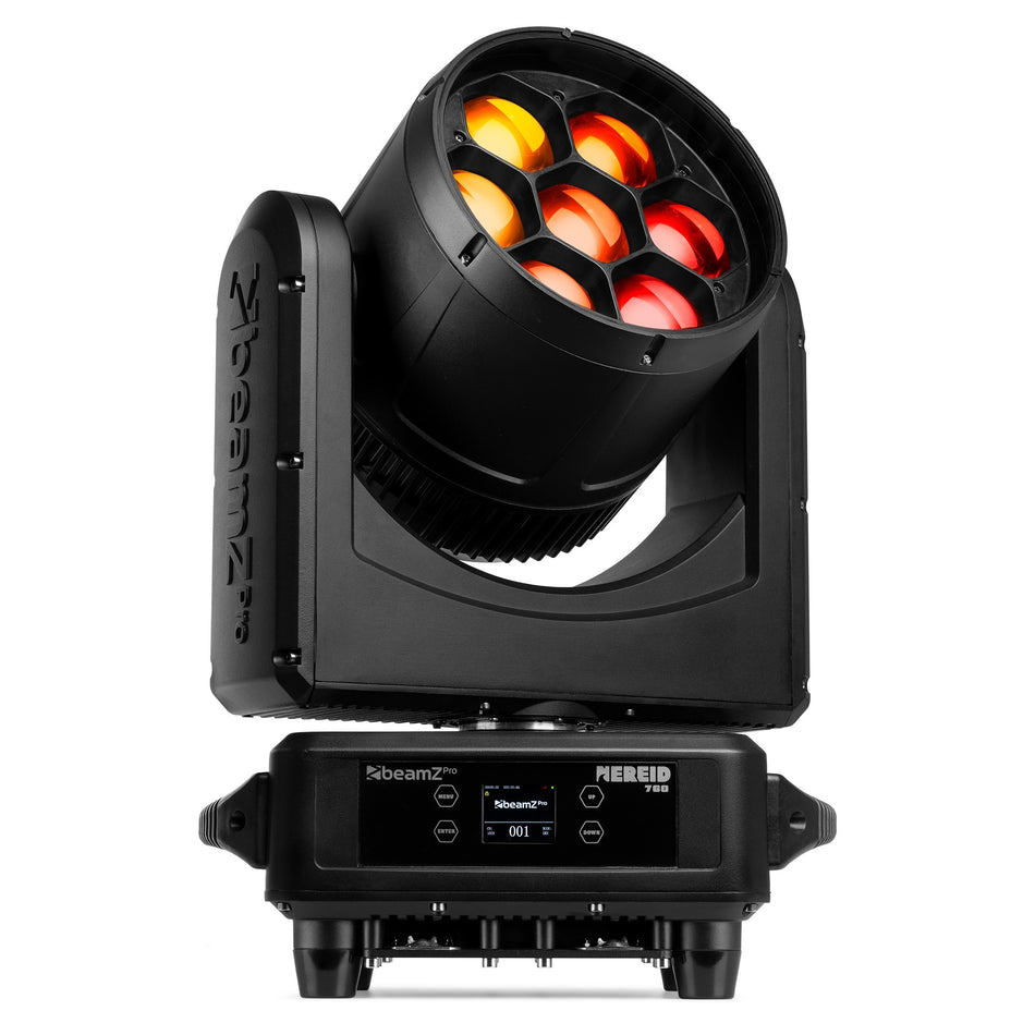 beamZ Pro Nereid760 - Cabeza móvil LED Bee Eye IP65 7x60W con zoom motorizado