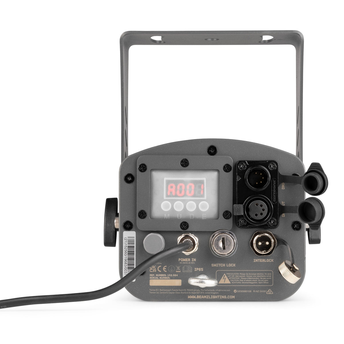 beamZ Pro TerraSky Rain - Láser para exteriores con efecto de lluvia RGB IP65 - Tempo Shop