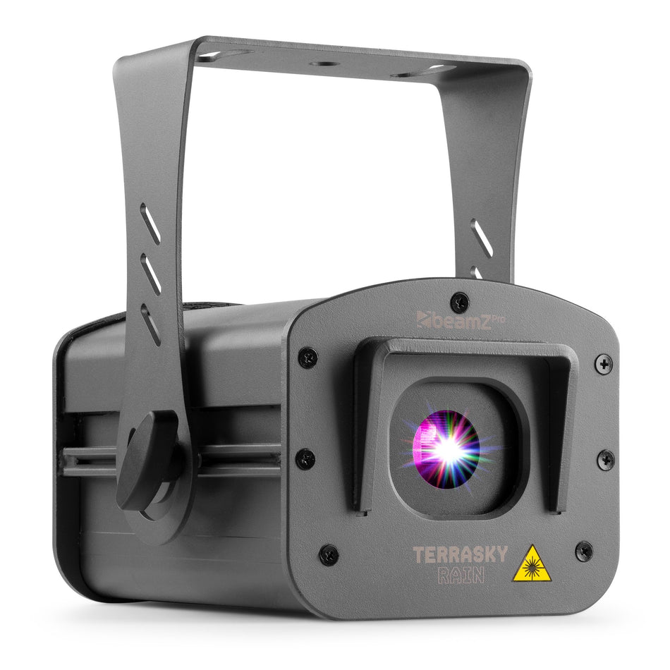 beamZ Pro TerraSky Rain - Láser para exteriores con efecto de lluvia RGB IP65 - Tempo Shop