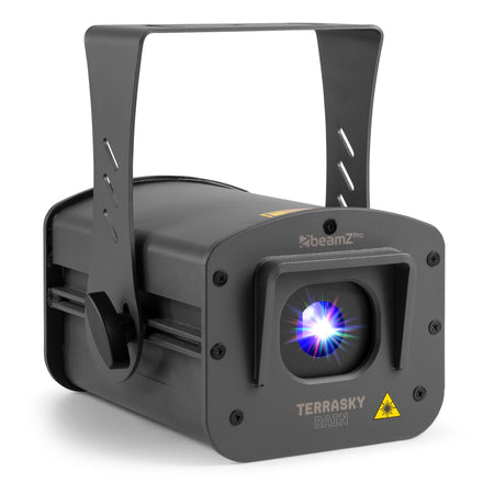 beamZ Pro TerraSky Rain - Láser para exteriores con efecto de lluvia RGB IP65 - Tempo Shop