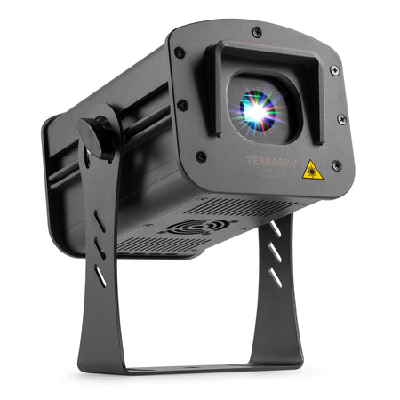 beamZ Pro TerraSky Rain - Láser para exteriores con efecto de lluvia RGB IP65 - Tempo Shop