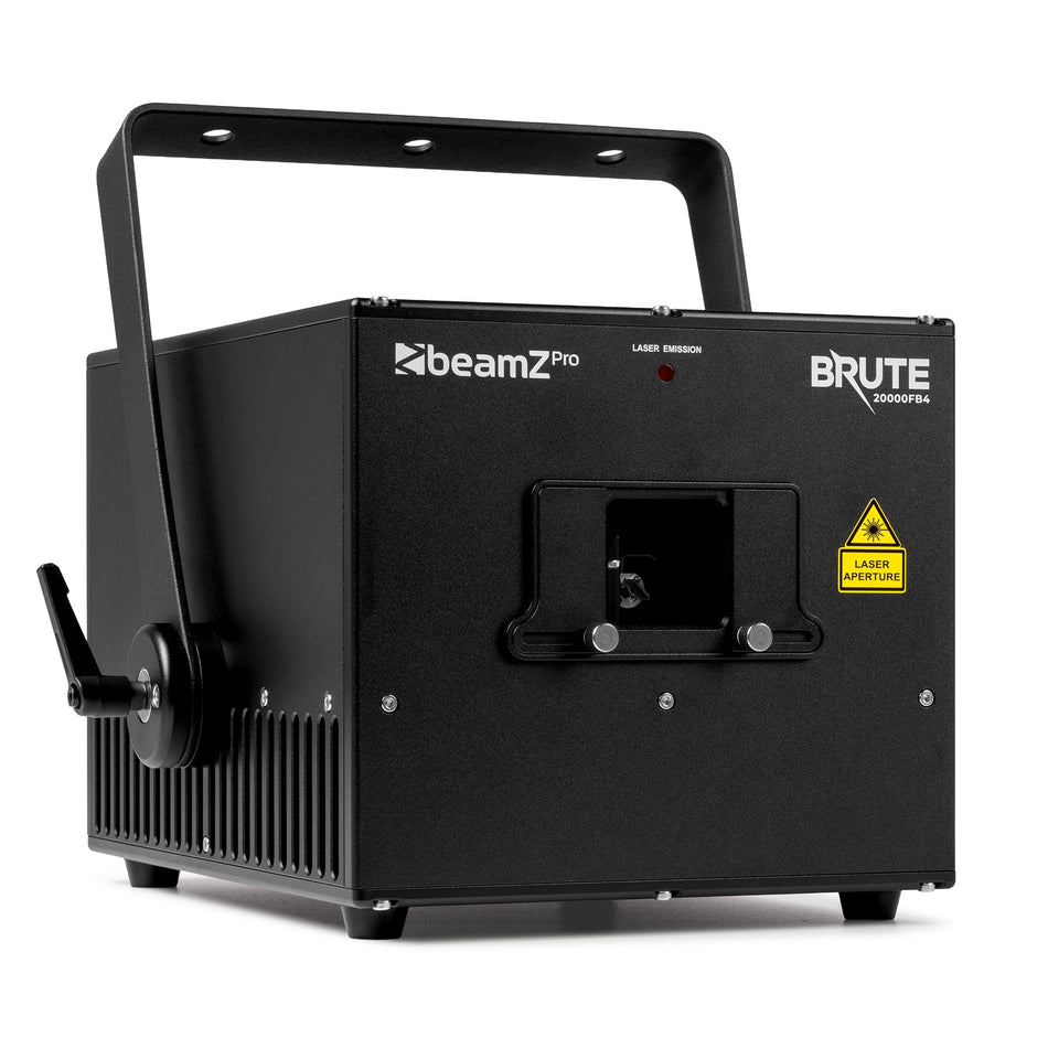 beamZ Pro Brute 20000FB4 - Sistema Láser de Diodo Puro RGB 20W IP65 con Interfaz Pangolin FB4