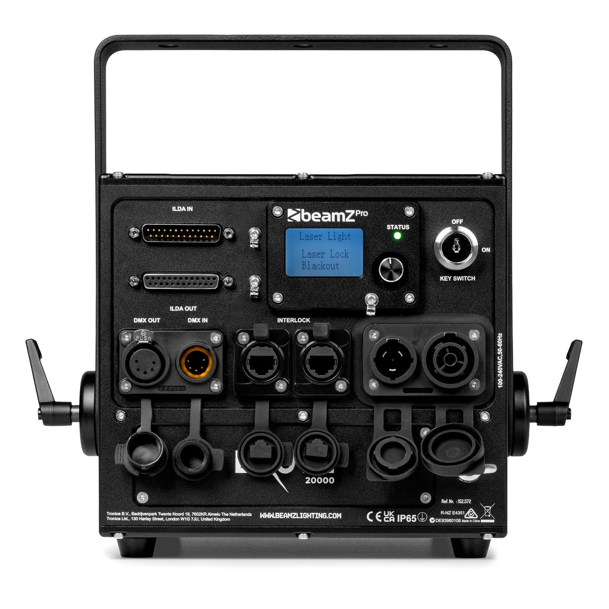 beamZ Pro Brute 20000 - Láser de diodo puro para exteriores a todo color IP65 20W - Tempo Shop