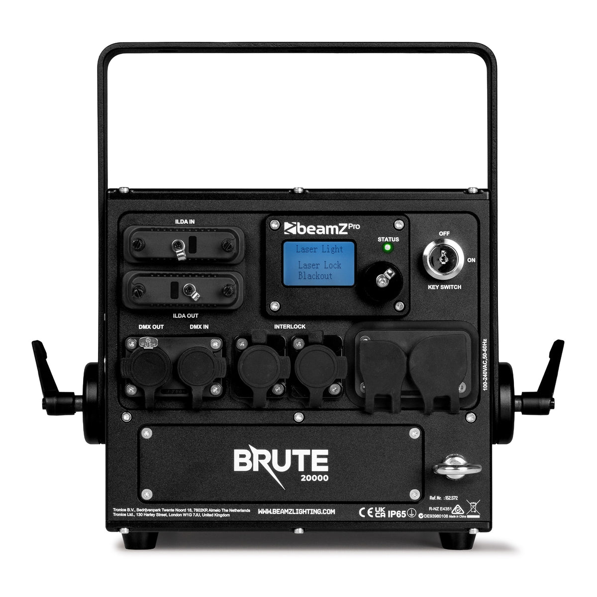 beamZ Pro Brute 20000 - Láser de diodo puro para exteriores a todo color IP65 20W - Tempo Shop