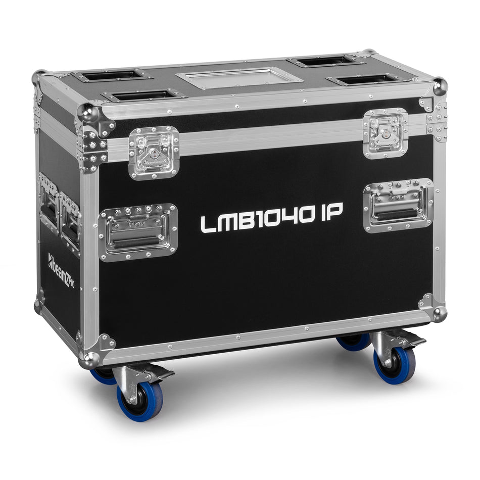 beamZ Pro FCLMB1040 - Flightcase Profesional para 2 Barras Móviles LMB1040