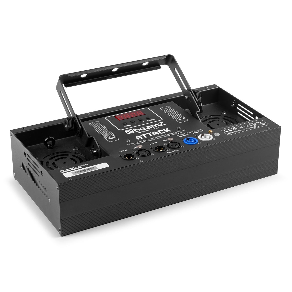 beamZ ATTACK Combi - Estroboscopio, Cegador y Wash LED (CW+RGB+WW) - Tempo Shop