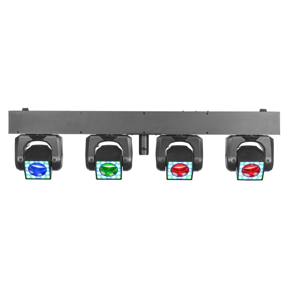beamZ ShowBar GO Shine - Sistema de iluminación All-in-One con 4 cabezas móviles - Tempo Shop