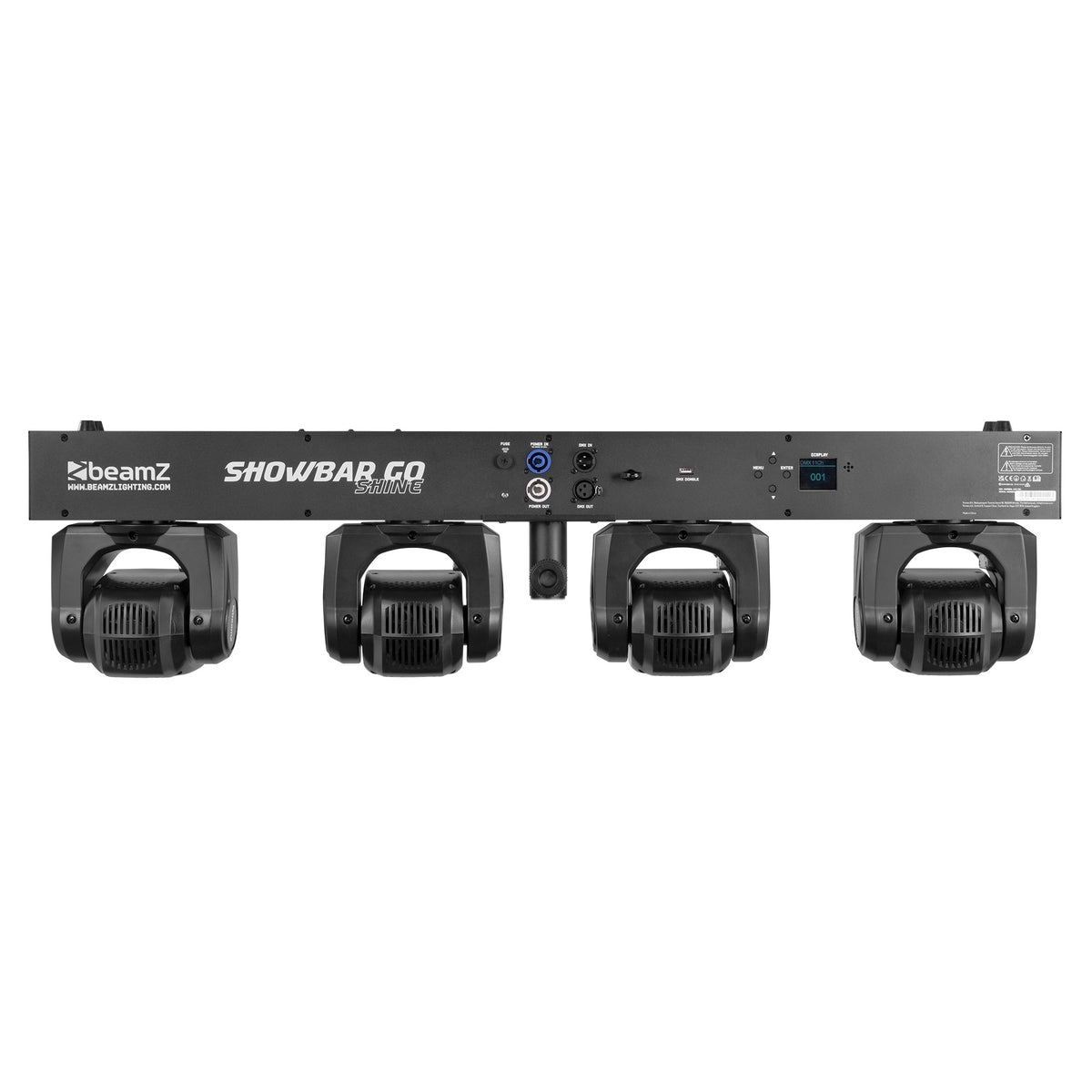 beamZ ShowBar GO Shine - Sistema de iluminación All-in-One con 4 cabezas móviles - Tempo Shop