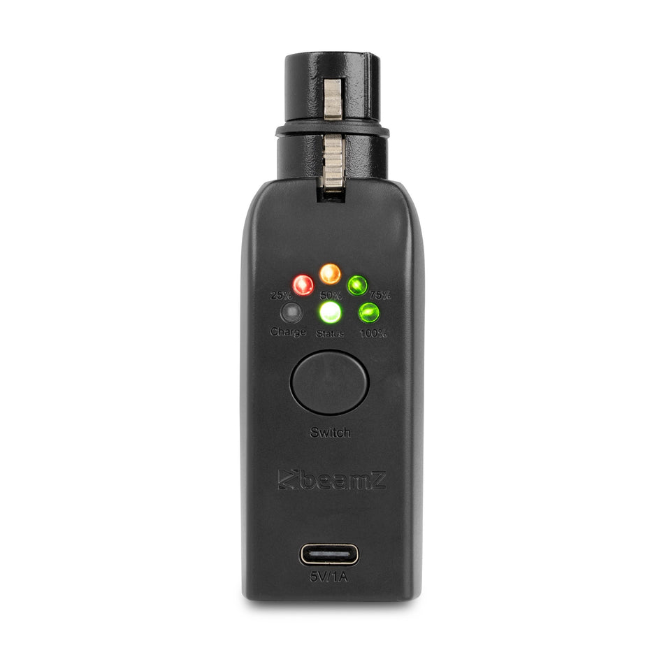 beamZ WD1F-5 EazyLink - Receptor DMX inalámbrico 5 pines - Tempo Shop