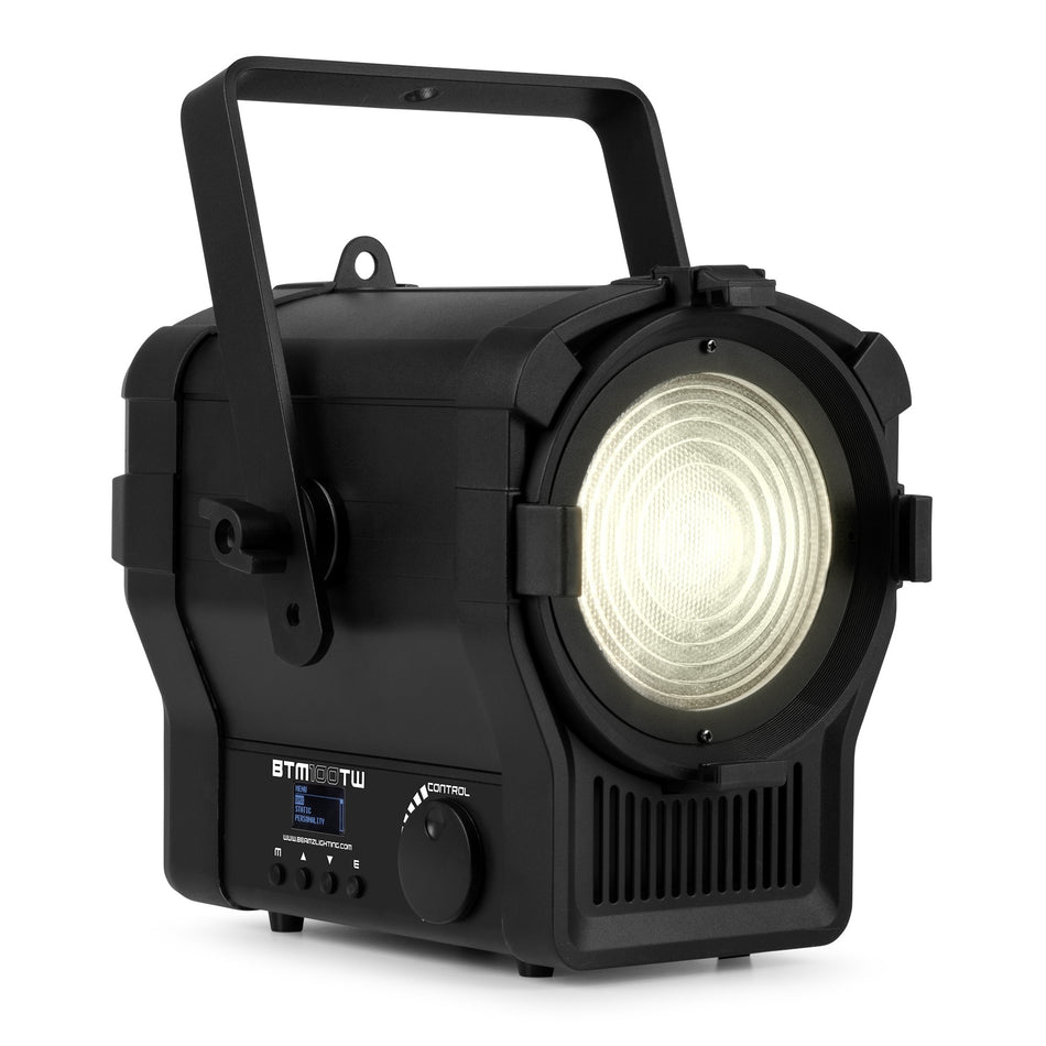 beamZ Pro BTM100TW - Fresnel LED 100W CW/WW con zoom motorizado para teatro y estudio