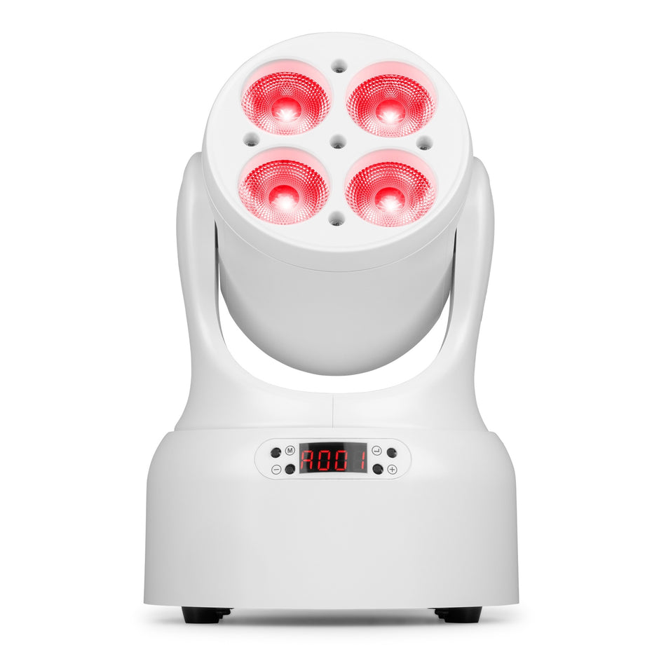 beamZ NOVA420-WH - Cabeza móvil Wash RGBW 4x20 W (blanca) para instalaciones compactas