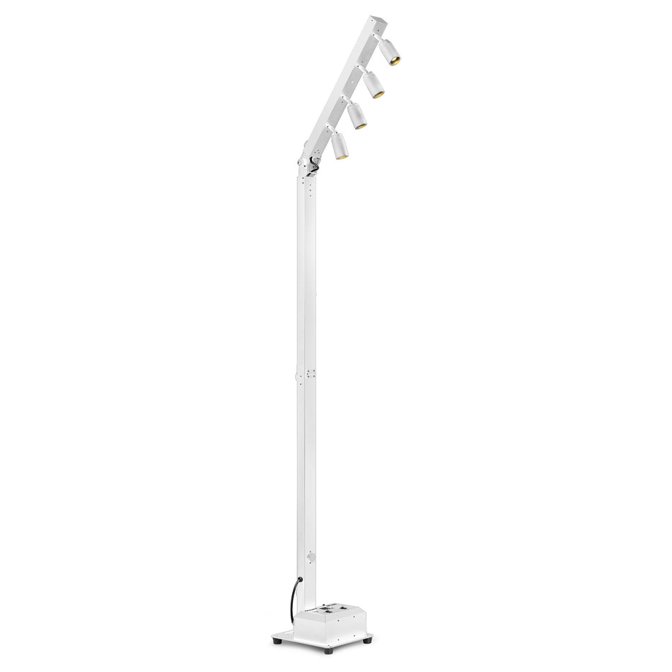 beamZ BPL410W - Luz de mástil a batería con 4 focos orientables y diseño inalámbrico - Tempo Shop