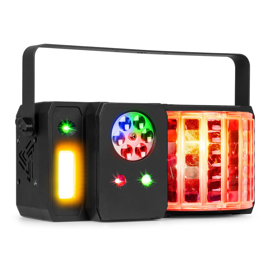 Fuzzix Stellar1 - Sistema de Iluminación Multi DJ 5 en 1 con Efectos LED y Patrones