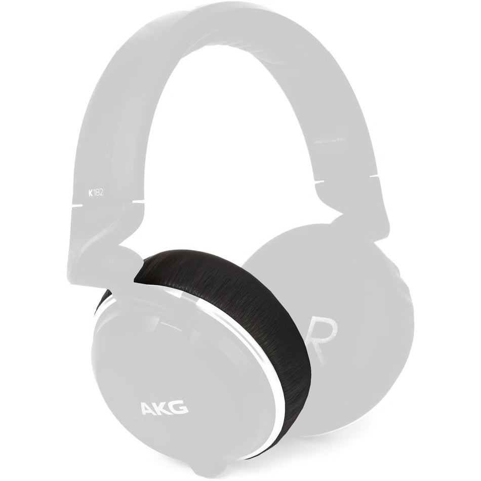 AKG 5050858 - Almohadilla izquierda de 90 mm para auriculares AKG K182 (unidad)