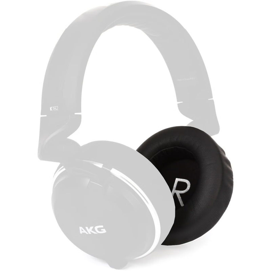 AKG 5050859 - Almohadilla derecha de 90 mm para auriculares AKG K182 (unidad)