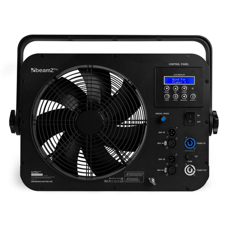 beamZ Pro AF380 - Soplador Axial DMX de Velocidad Variable para Escenarios y Efectos - Tempo Shop