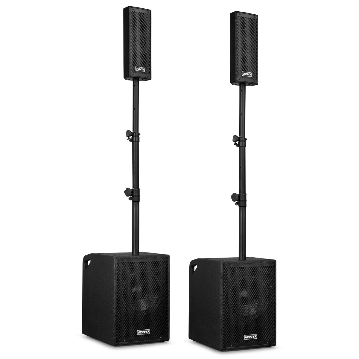 Vonyx VX1020BT - Conjunto de Altavoces Activos 2.2 Plug & Play de 1050W - Tempo Shop