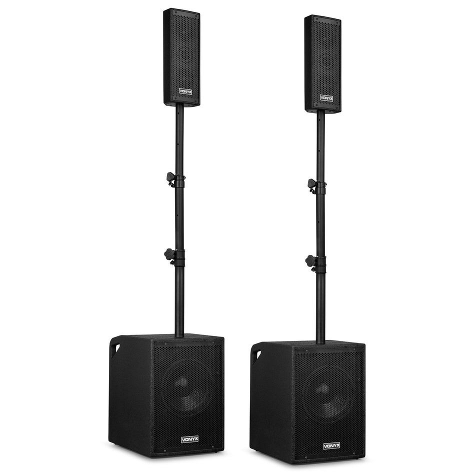 Vonyx VX1020BT - Conjunto de Altavoces Activos 2.2 Plug & Play de 1050W - Tempo Shop