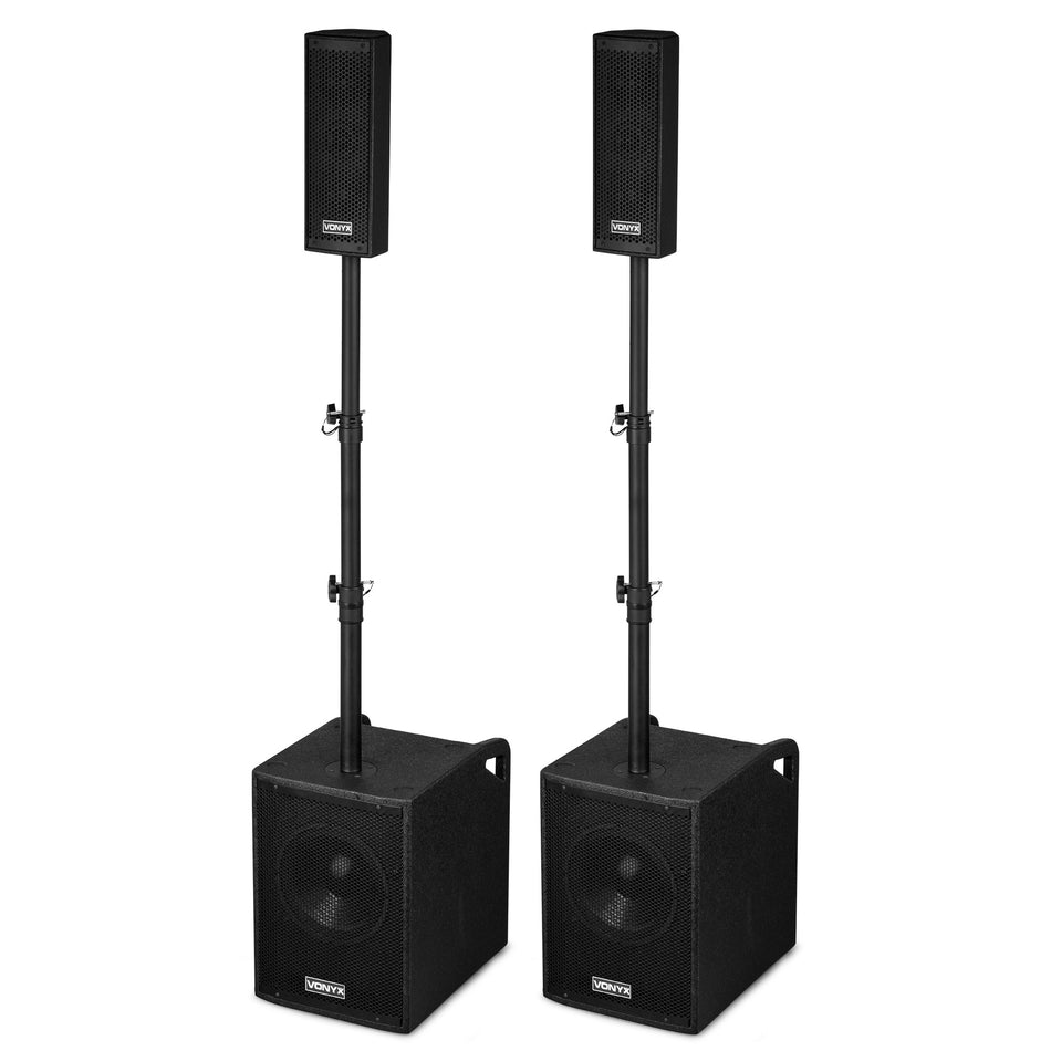 Vonyx VX1020BT - Conjunto de Altavoces Activos 2.2 Plug & Play de 1050W - Tempo Shop