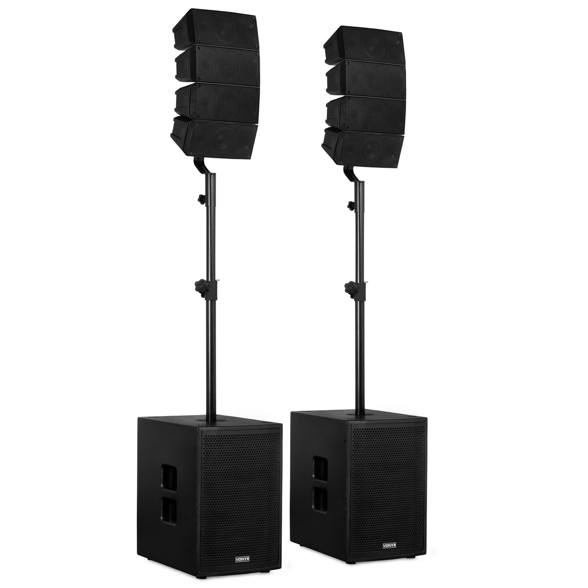 Vonyx VX922 - Sistema Compacto de Line Array 2.2 - Tempo Shop
