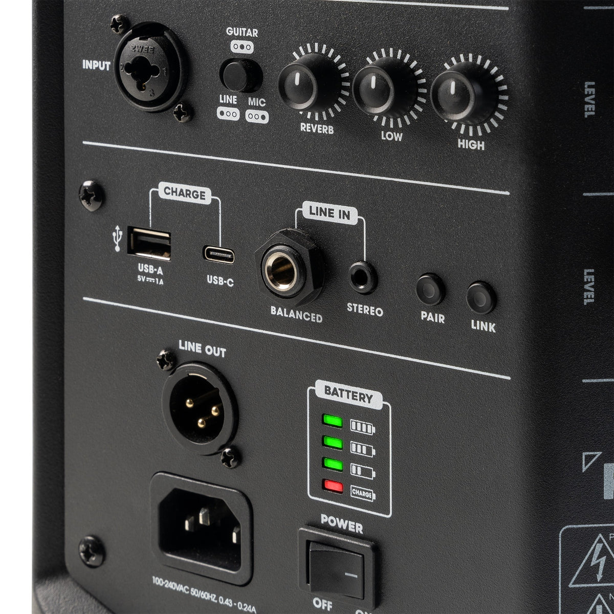 Vonyx PRO X1A - Altavoz activo portátil con batería de larga duración - Tempo Shop
