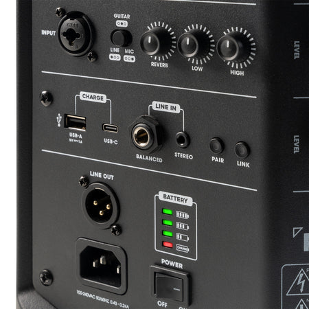 Vonyx PRO X1A - Altavoz activo portátil con batería de larga duración - Tempo Shop