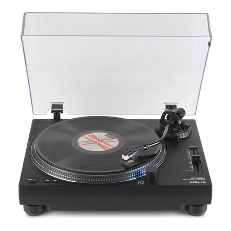 Vonyx DT3000 - Tocadiscos de transmisión por correa y USB - Tempo Shop