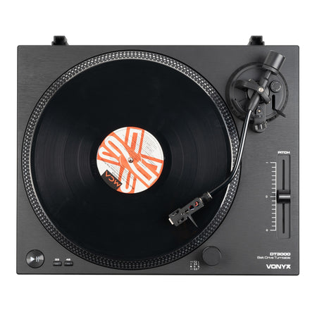 Vonyx DT3000 - Tocadiscos de transmisión por correa y USB - Tempo Shop