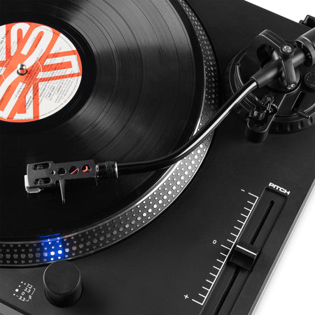 Vonyx DT3000 - Tocadiscos de transmisión por correa y USB - Tempo Shop
