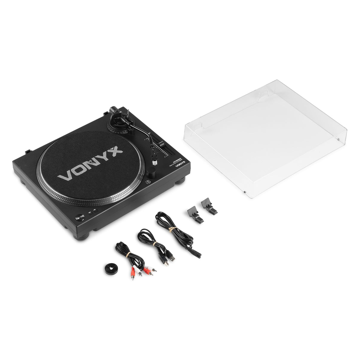 Vonyx DT3000 - Tocadiscos de transmisión por correa y USB - Tempo Shop