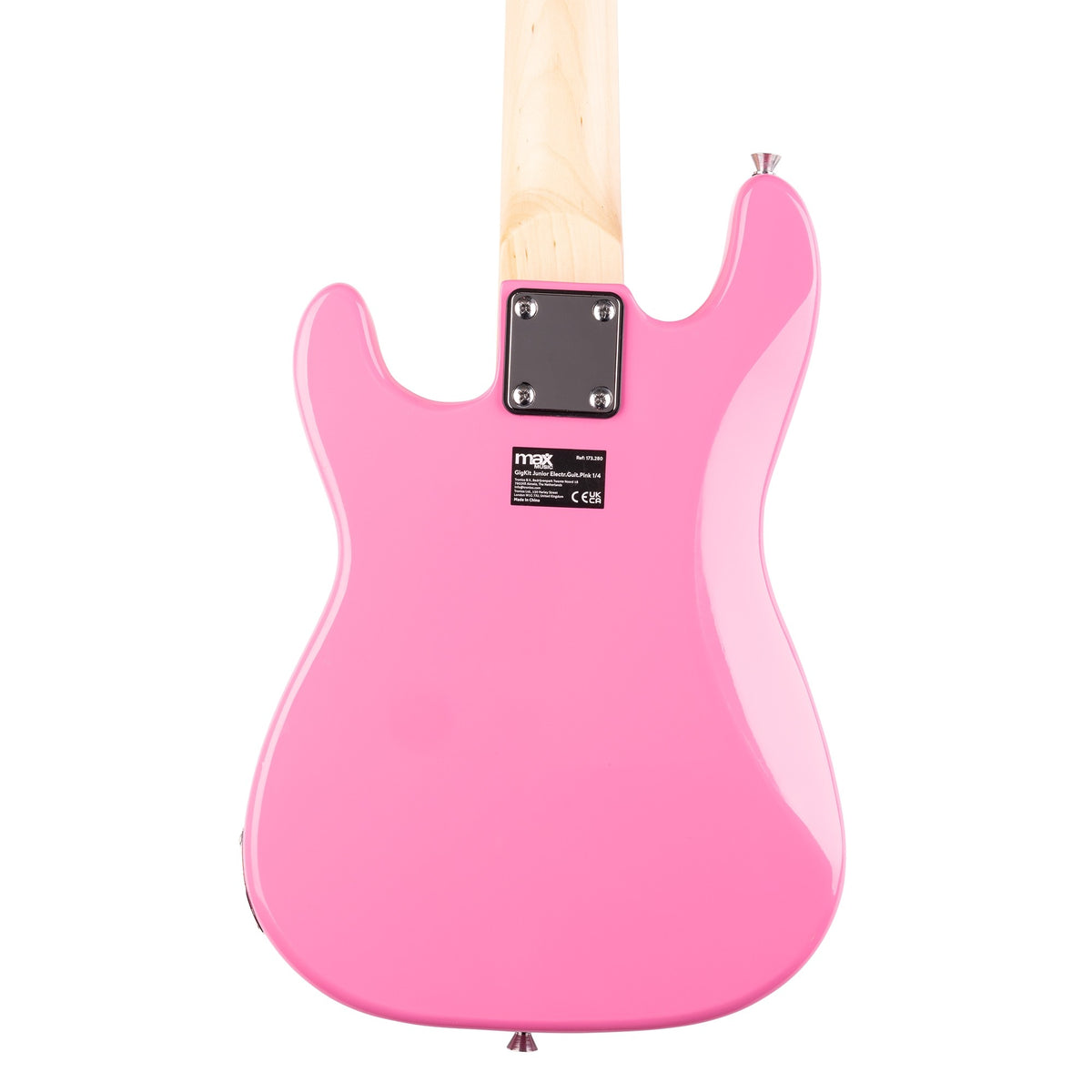 Kit De Guitarra Eléctrica Infantil MAX GigKit Junior 3/4 - Incluye Amplificador, Funda, Afinador Y Accesorios, Color Sunburst