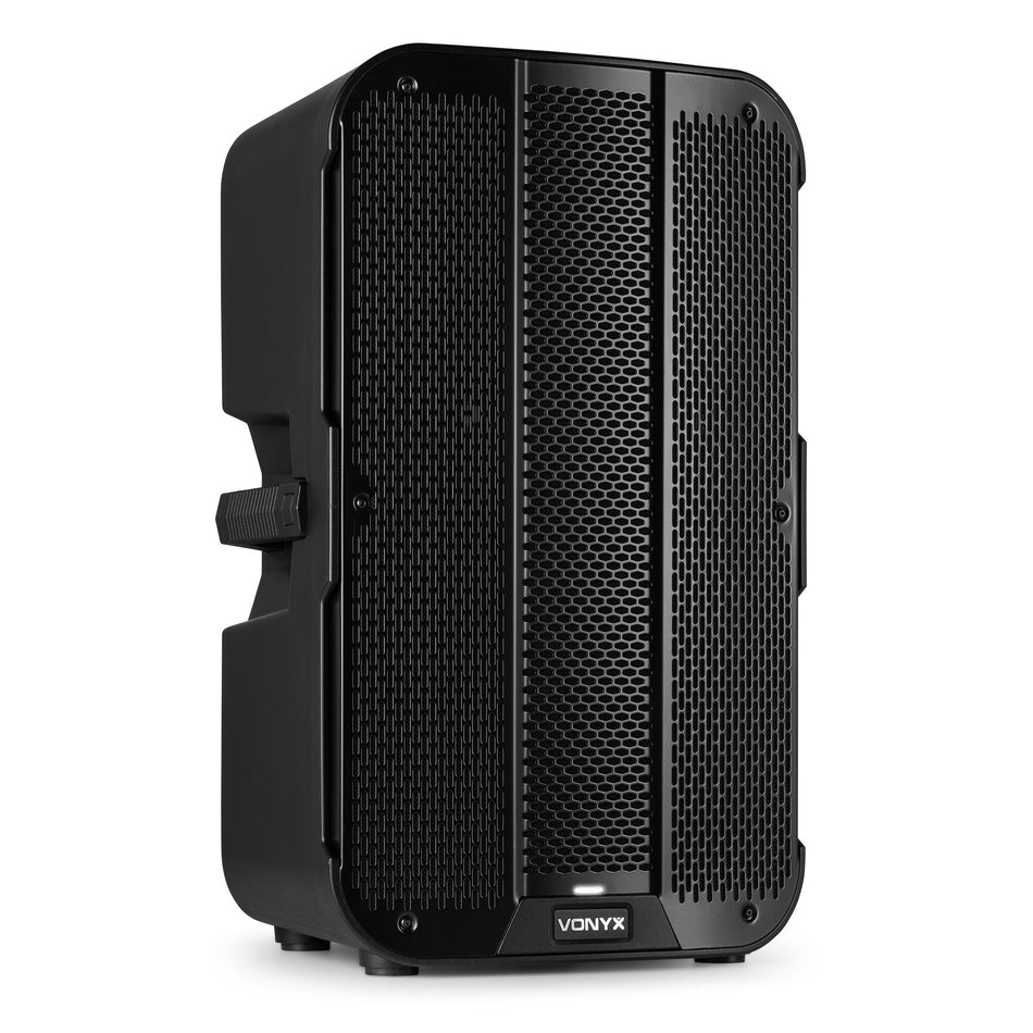 Vonyx VD712A - Altavoz Activo Biamplificado Profesional de 12" con DSP y Bluetooth