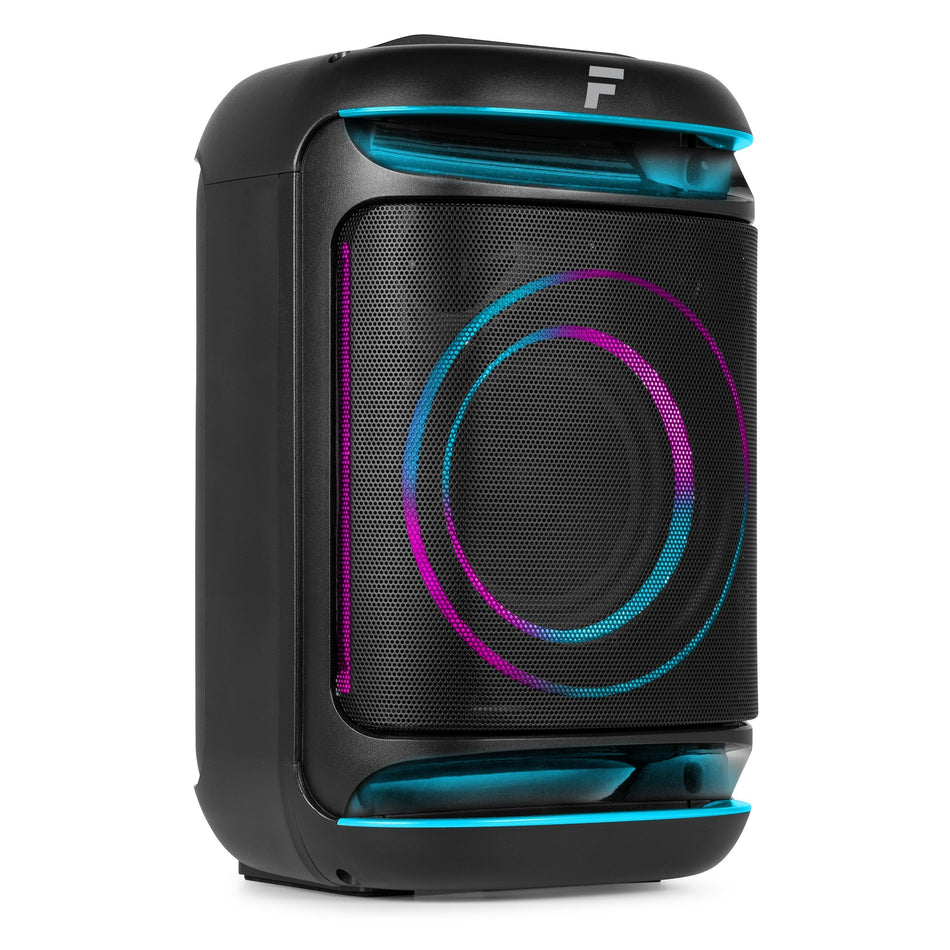 Fenton Track165 - Altavoz Party Portátil 120W con Bluetooth 5.3 y Luces LED Daylight