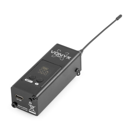 VONYX WES15 - Sistema de monitorización intrauditivo inalámbrico UHF de 16 canales - Tempo Shop