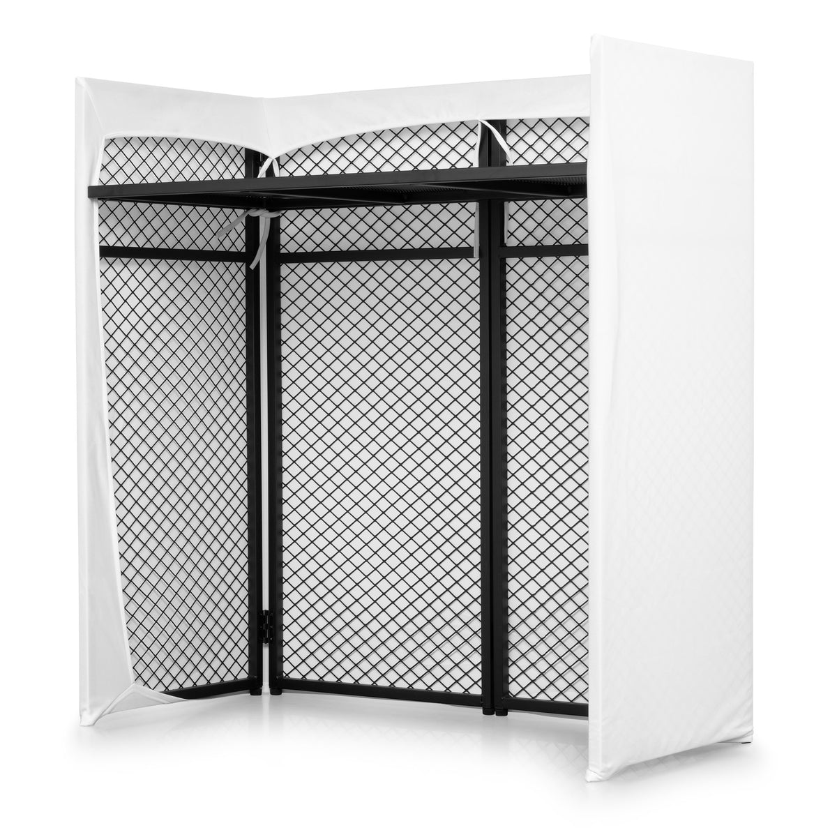 Vonyx DBC105 - Cabina de DJ Plegable y Compacta - Tempo Shop