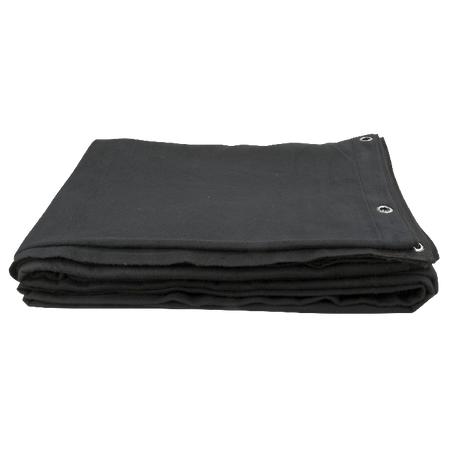 beamZ Pro MOLTON160 - Telón Decorativo Negro 3x6m - Tempo Shop