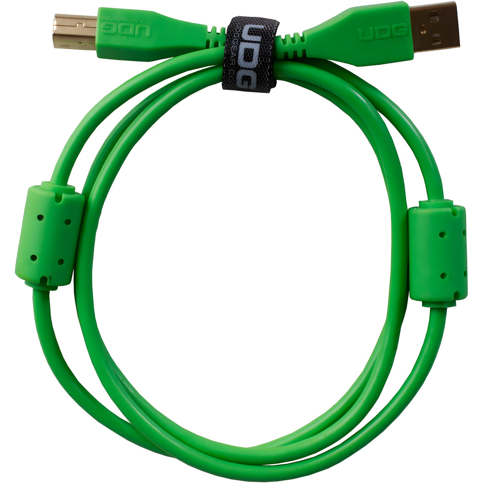 UDG U95002GR - ULTIMATE AUDIO CABLE USB 2.0 A-B GREEN STRAIGHT 2M