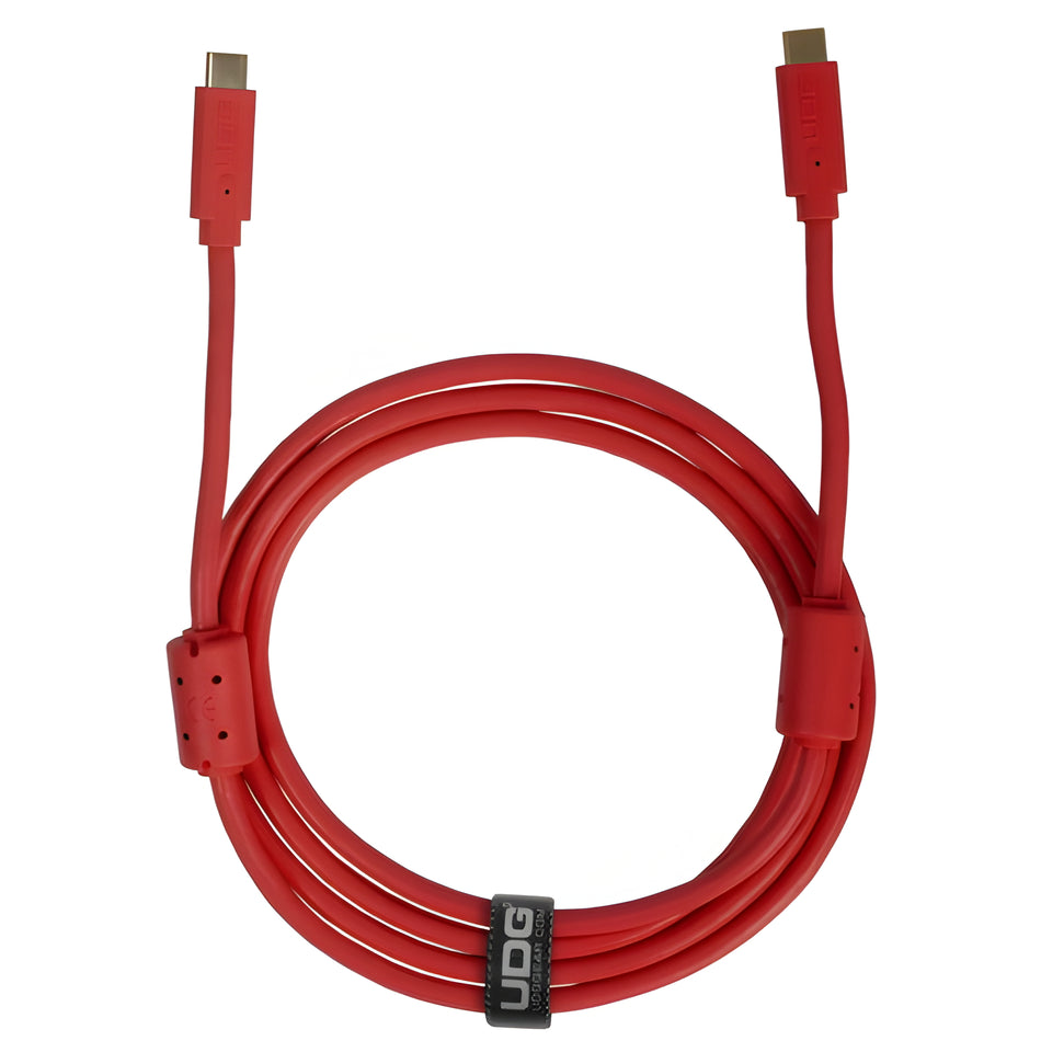 UDG U99001RD - ULTIMATE AUDIO CABLE USB 3.2 C-C RED STRAIGHT 1,5M